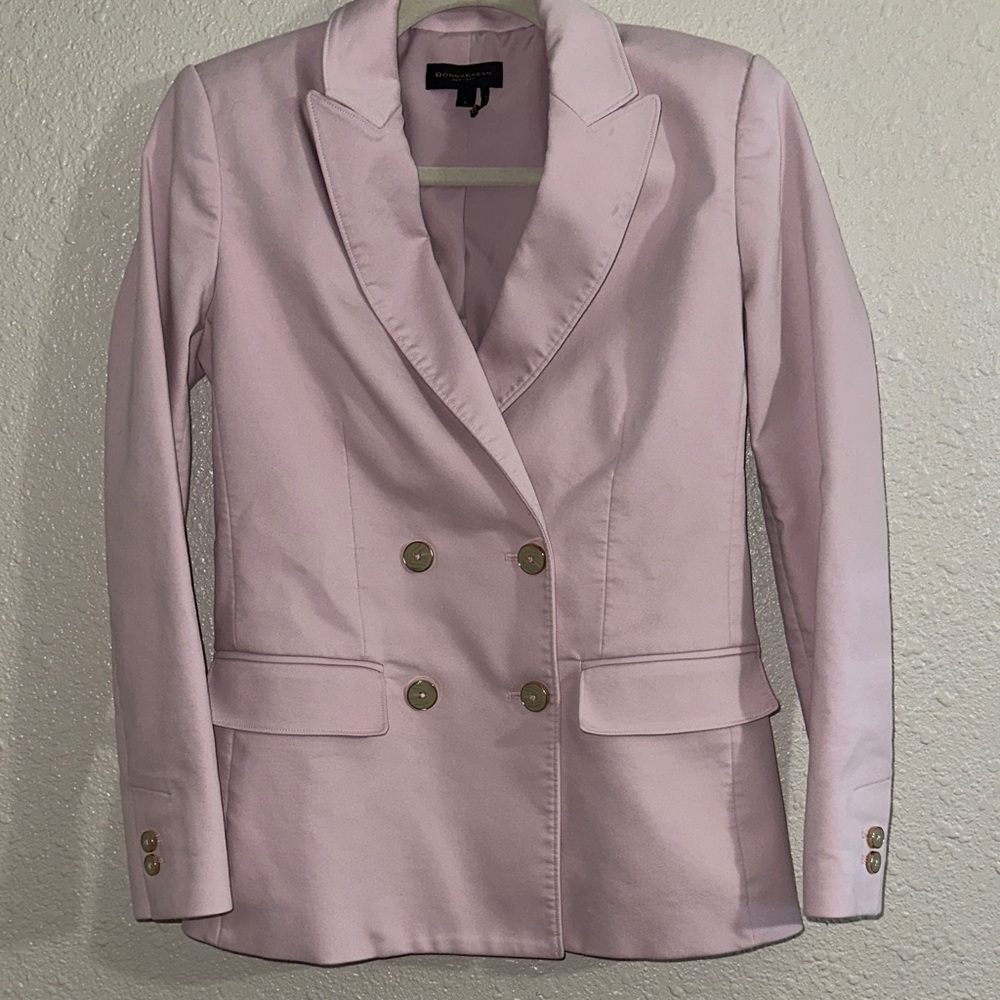 Donna Karan Women's Blush Double-Breasted Blazer